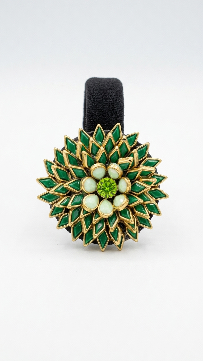 Big Kundan Hair Ties SN-01-0000247