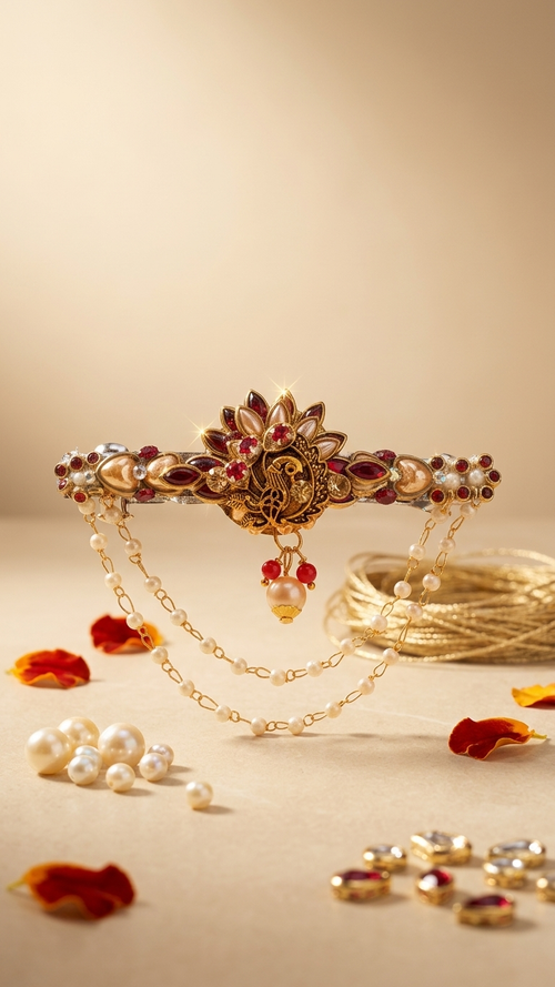 Elegant peacock clips SN-01-0000258