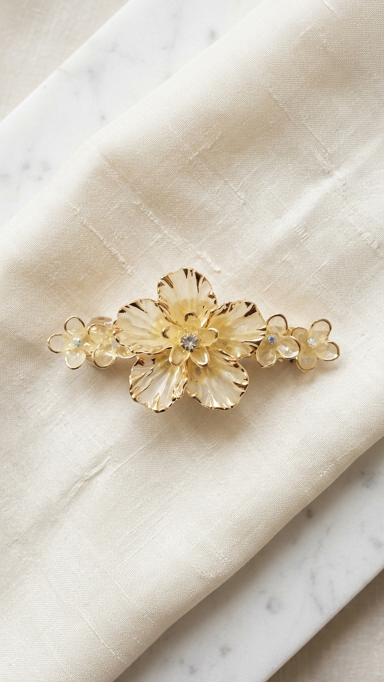 Floral clips  SN-01-0000312