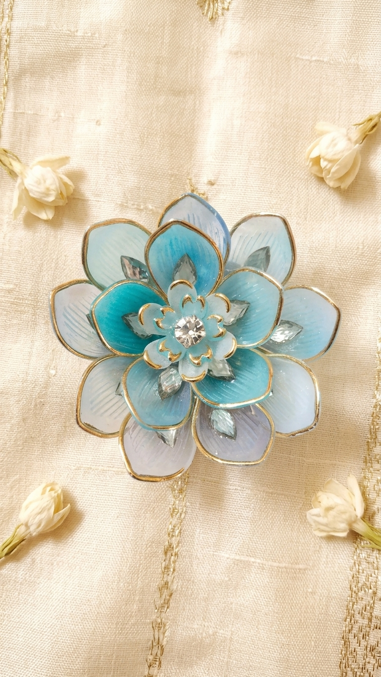 Floral Brooch Clips SN-01-0000301