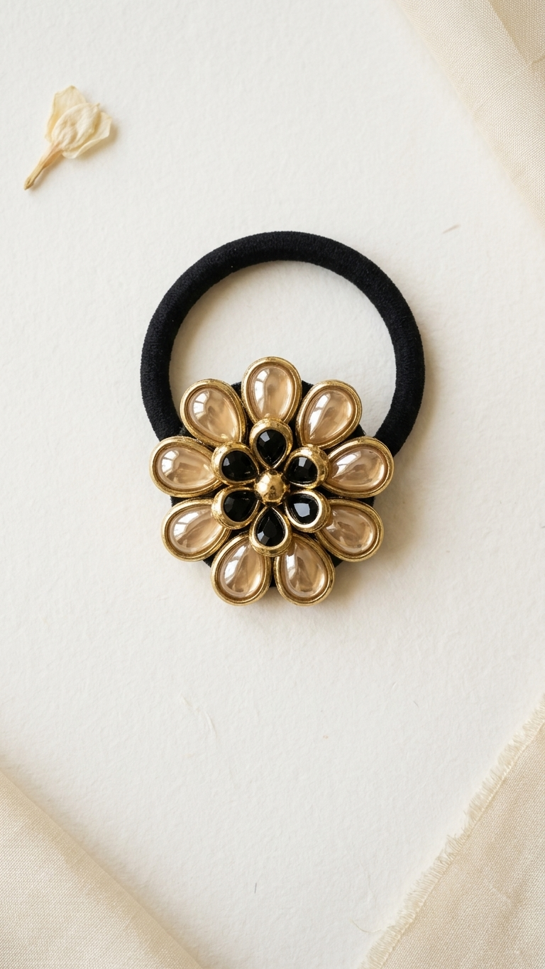 Kundan Hair ties SN-01-0000276