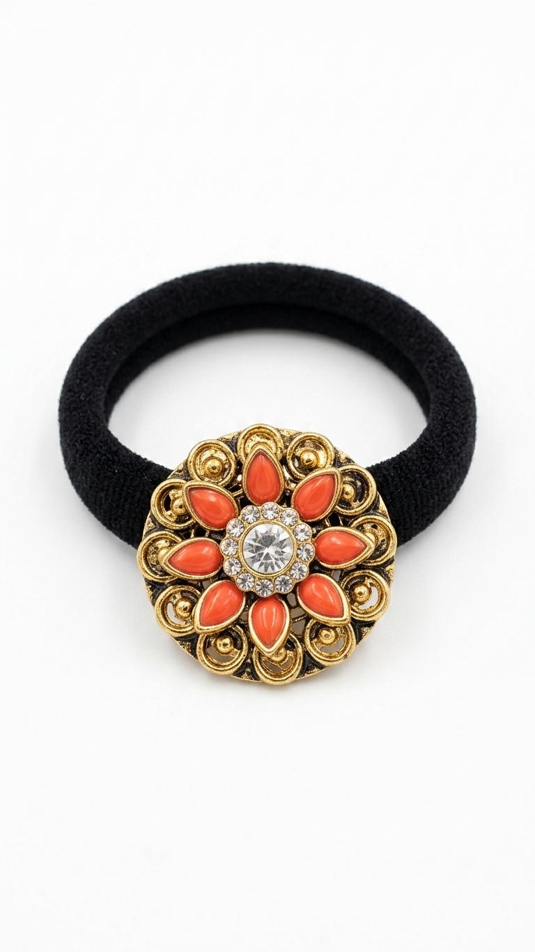 Kundan Hair ties SN-01-0000277