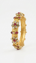 Thin Kundan bangles(single piece) SN-01-0000226