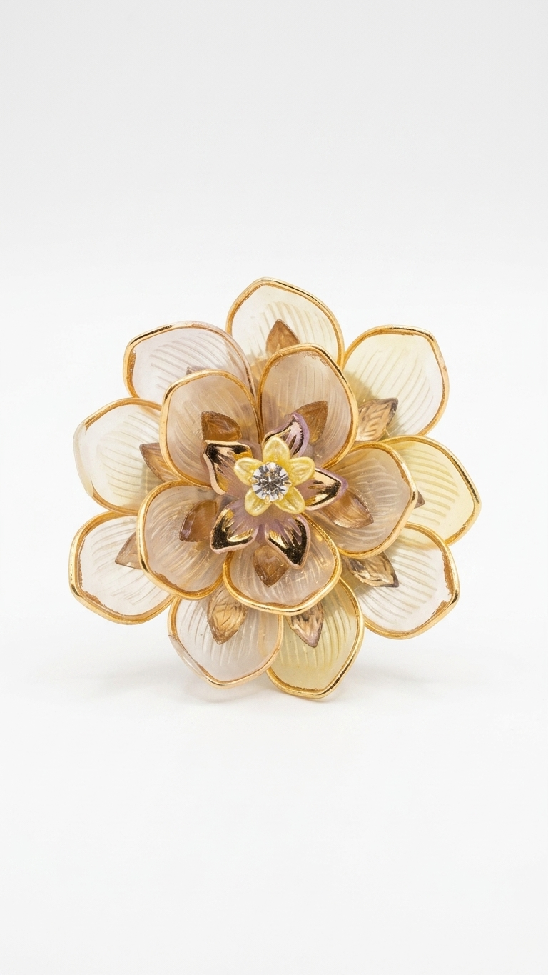 Floral Brooch Clips SN-01-0000299