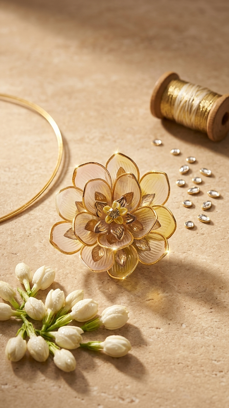 Floral Brooch Clips SN-01-0000290