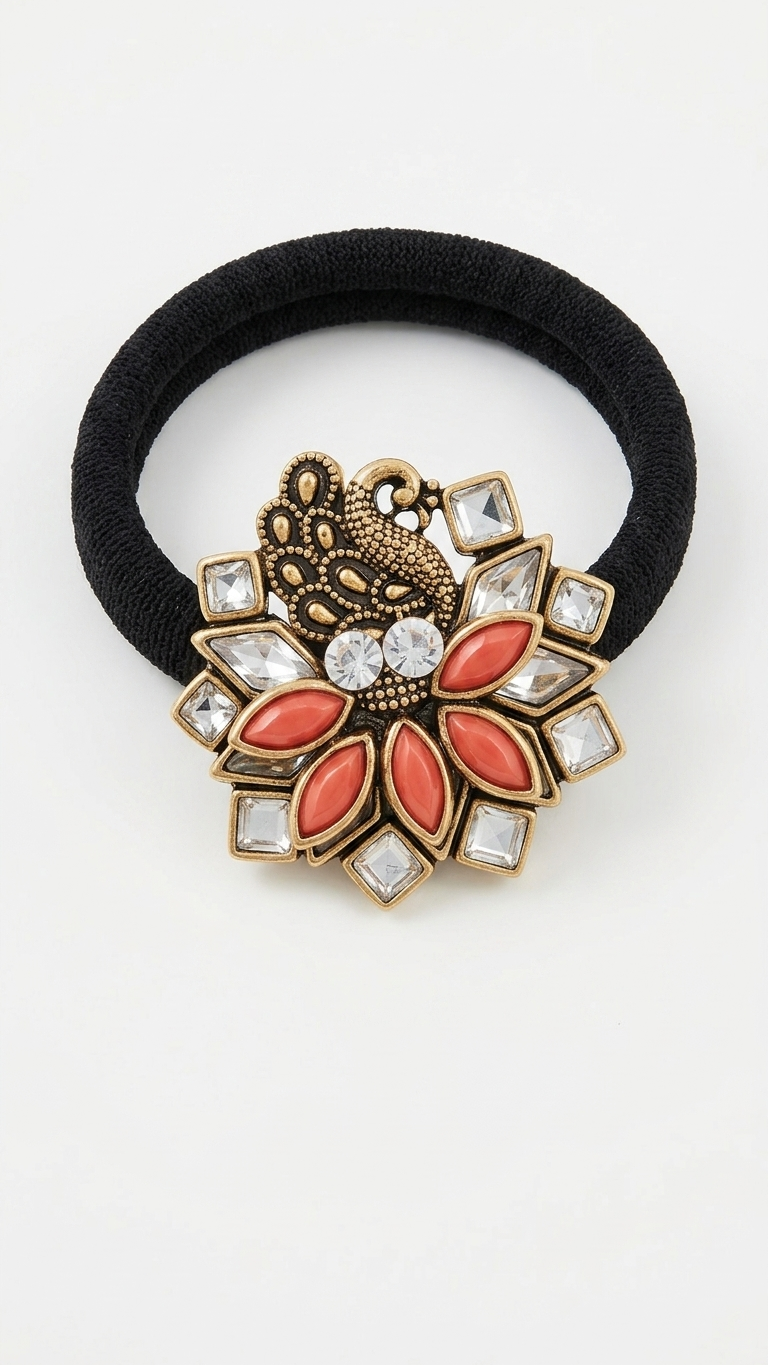 Kundan Hair ties SN-01-0000270