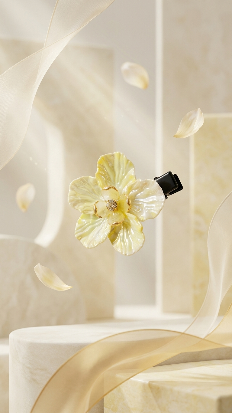 Floral Brooch Clips SN-01-0000296