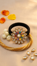 Kundan Hair ties SN-01-0000271