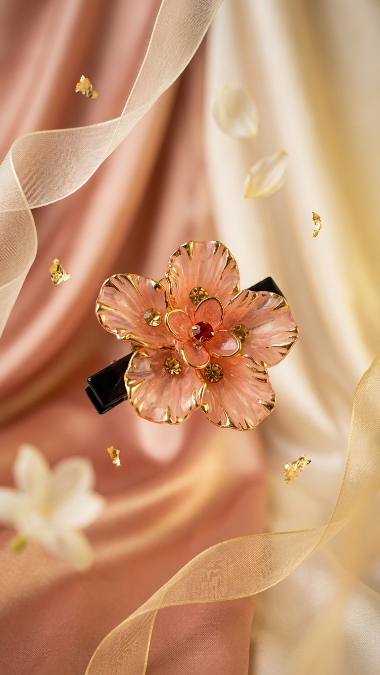 Floral Brooch Clips SN-01-0000308