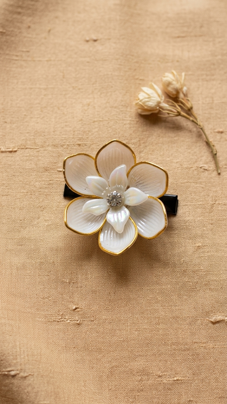 Floral Brooch Clips SN-01-0000307