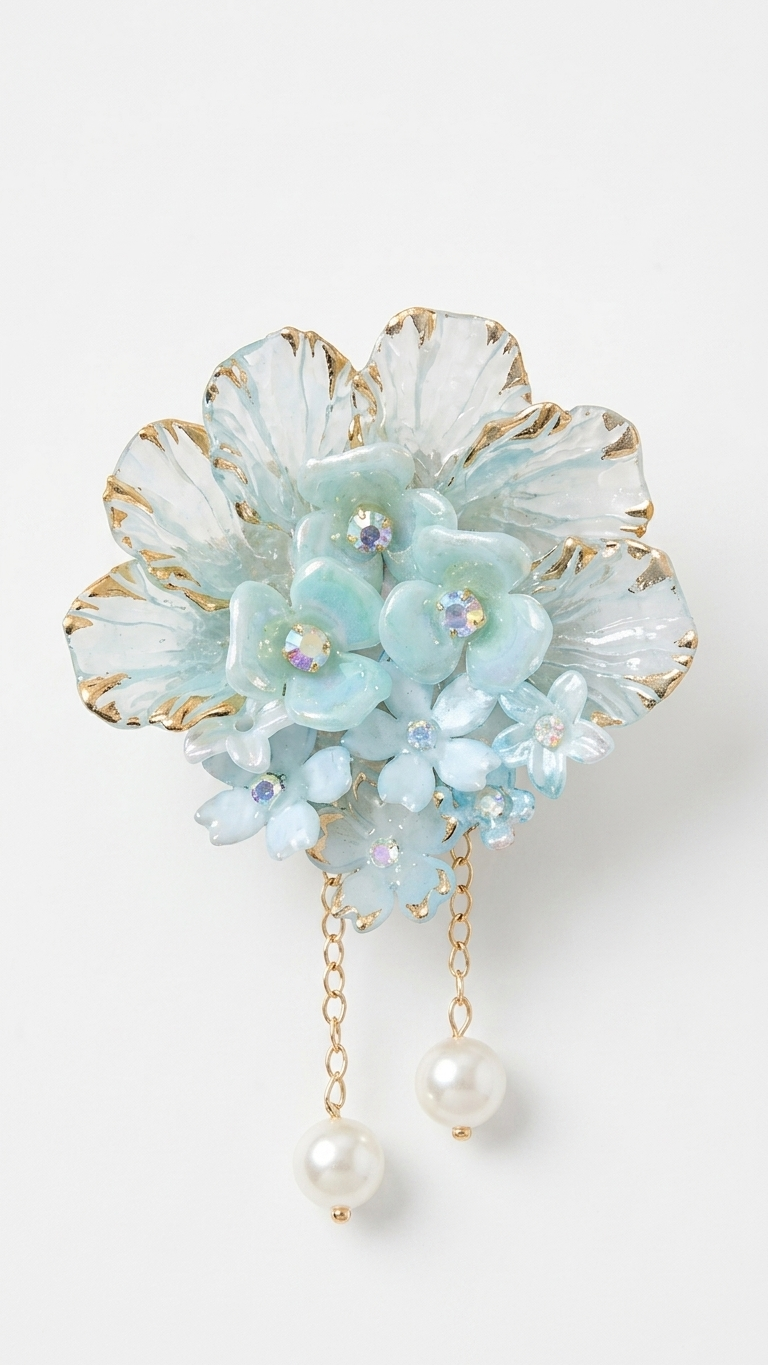 Floral Brooch Clips SN-01-0000304