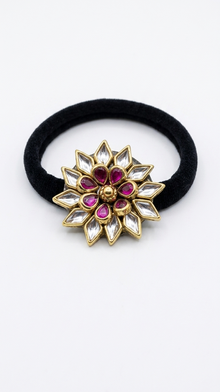 Kundan Hair ties SN-01-0000272