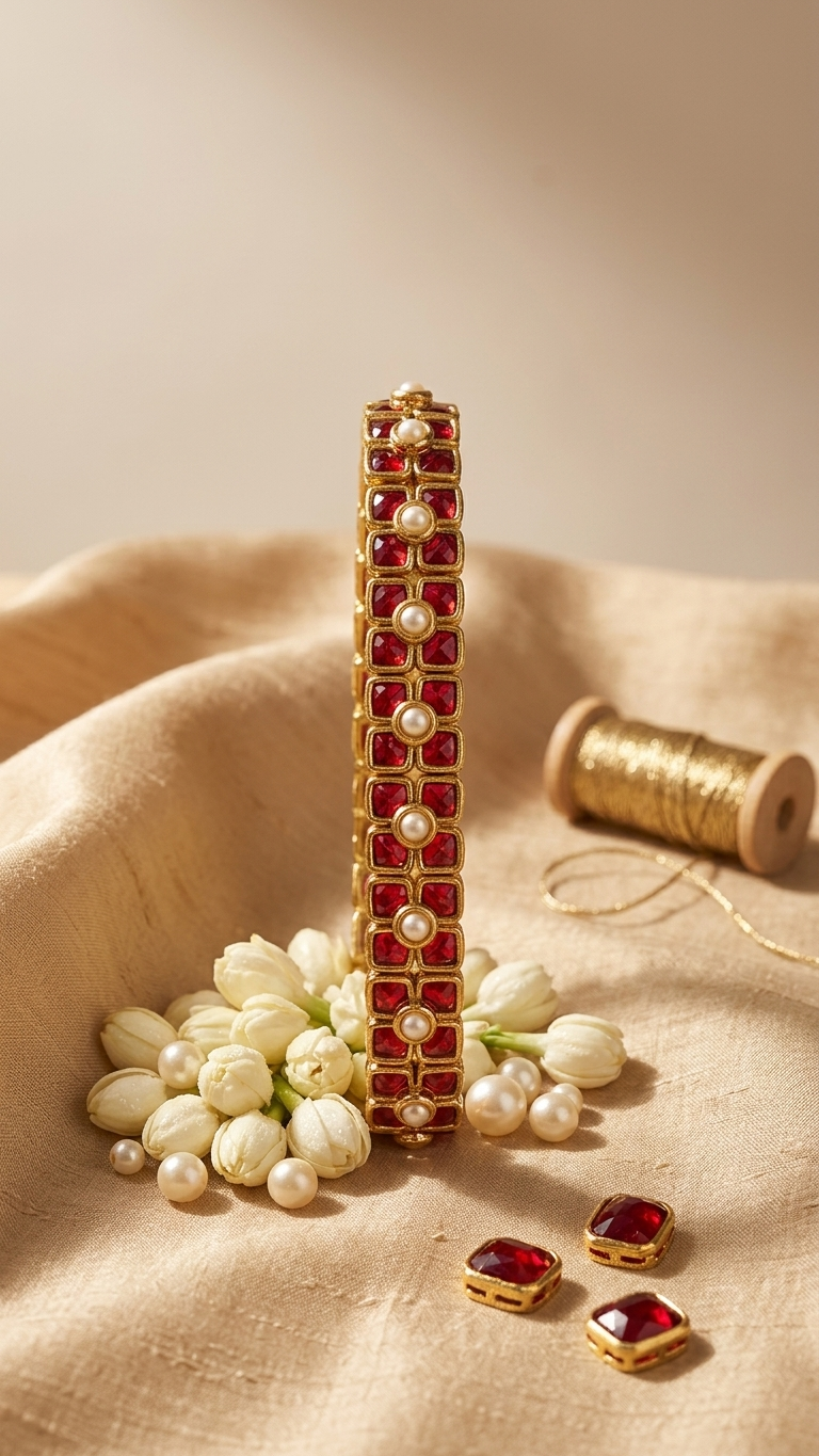 Kundan centre Clips SN-01-0000319