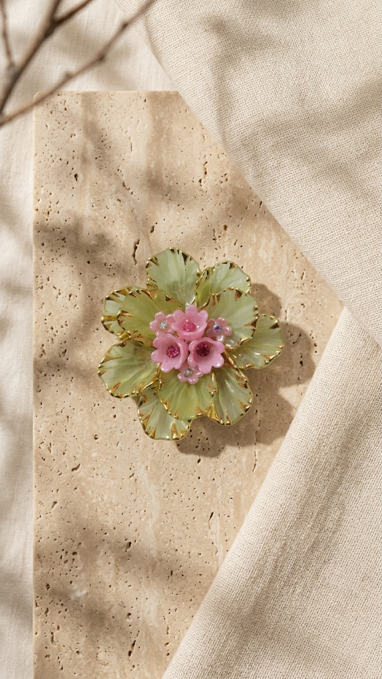 Floral Brooch Clips SN-01-0000294
