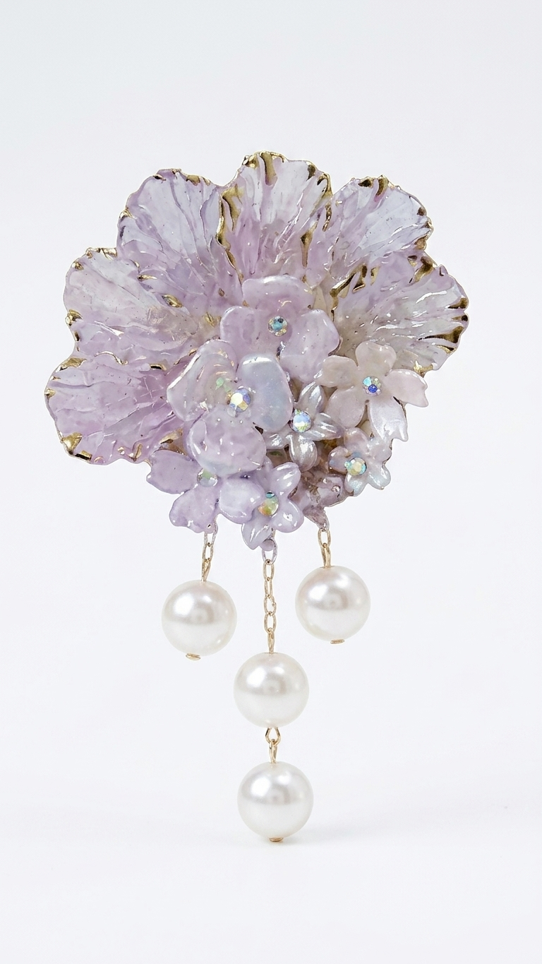 Floral Brooch Clips SN-01-0000303