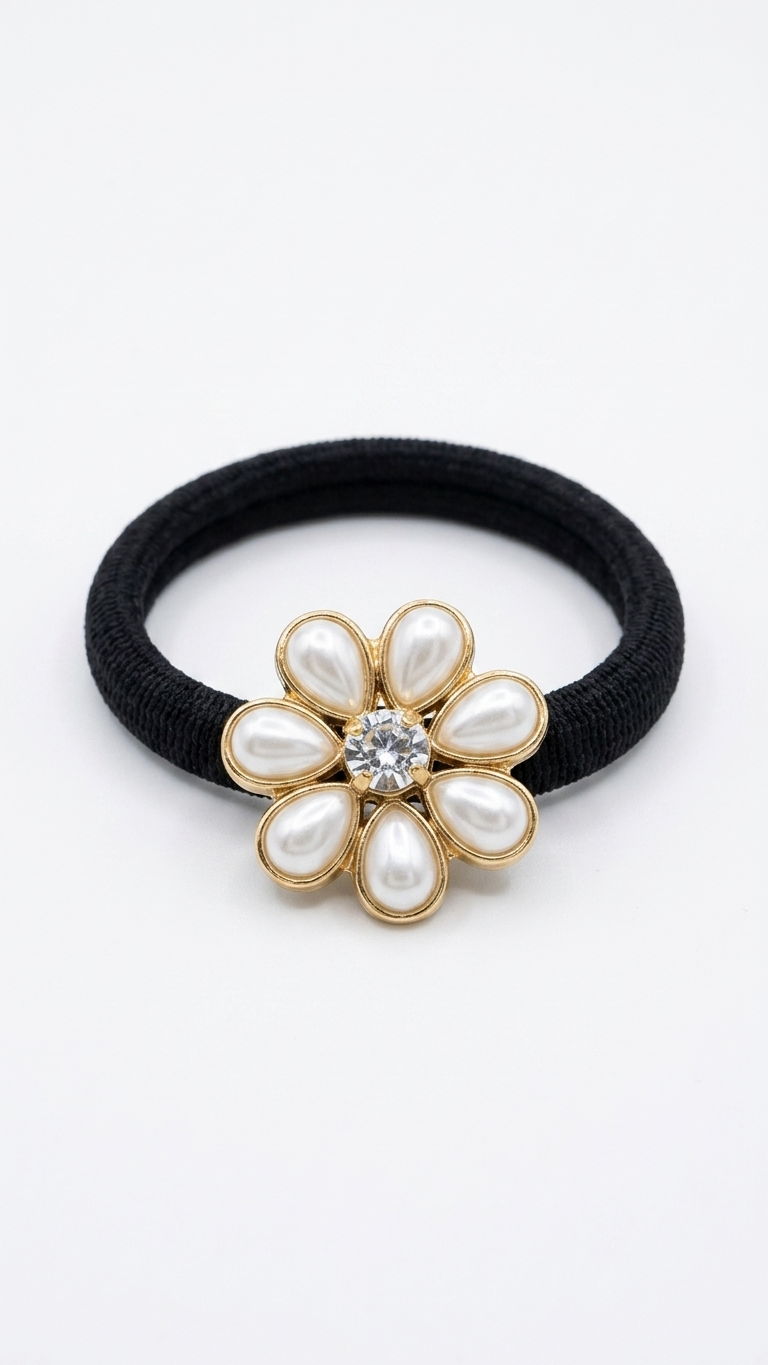 Small kundan Hair ties SN-01-0000289
