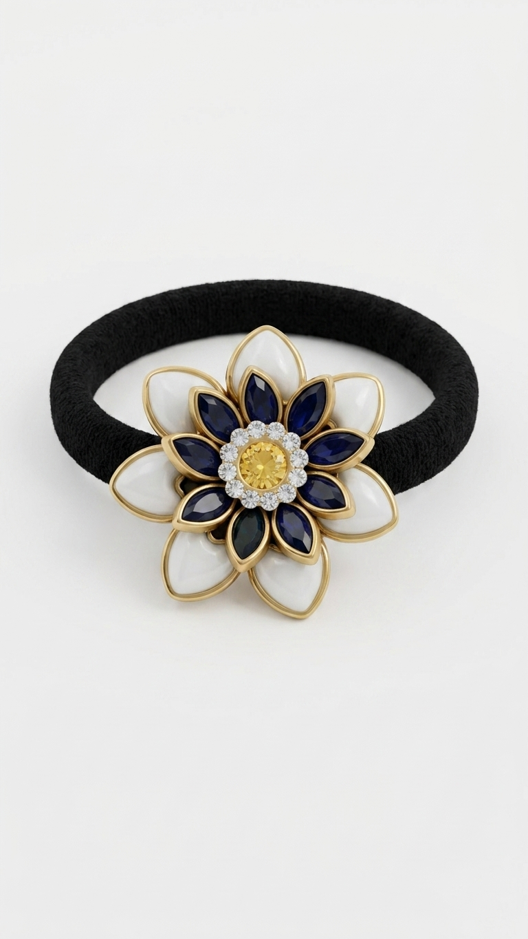 Kundan Hair ties SN-01-0000273