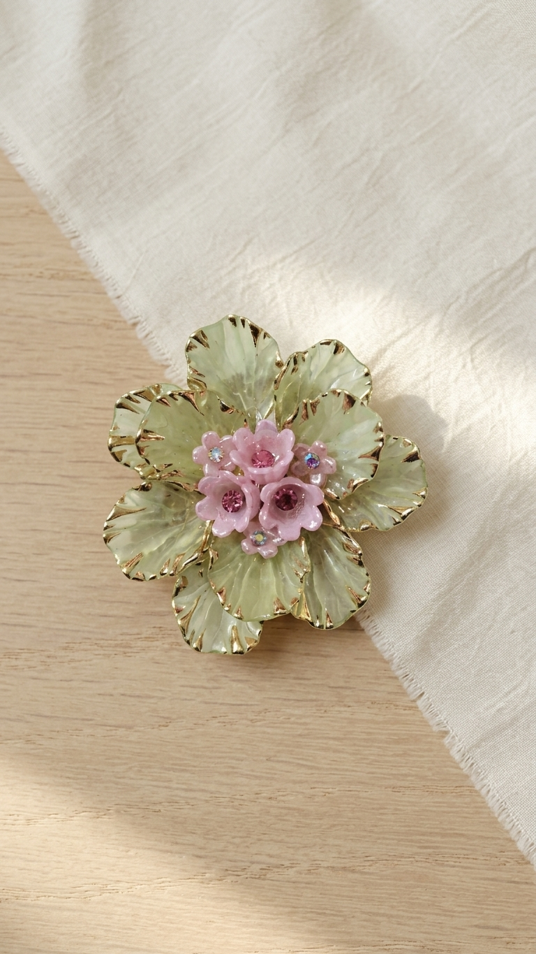 Floral Brooch Clips SN-01-0000310