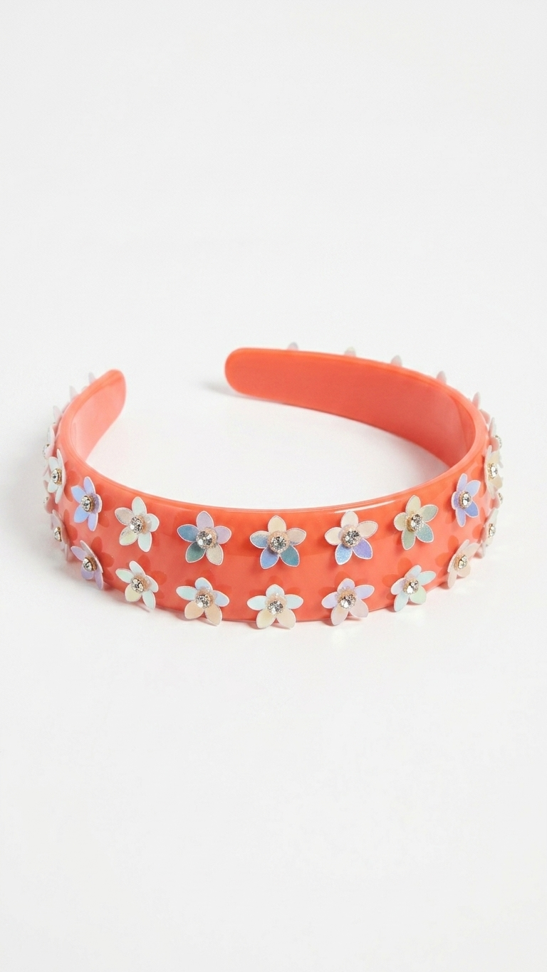 Embolished floral hair band SN-01-0000283