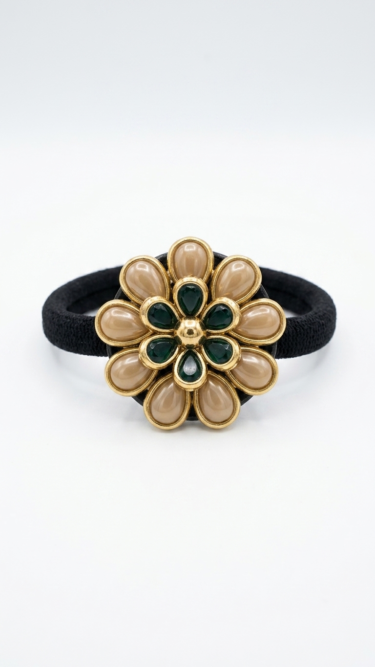 Kundan Hair ties SN-01-0000274