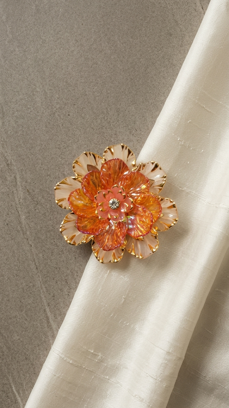 Floral Brooch Clips SN-01-0000293