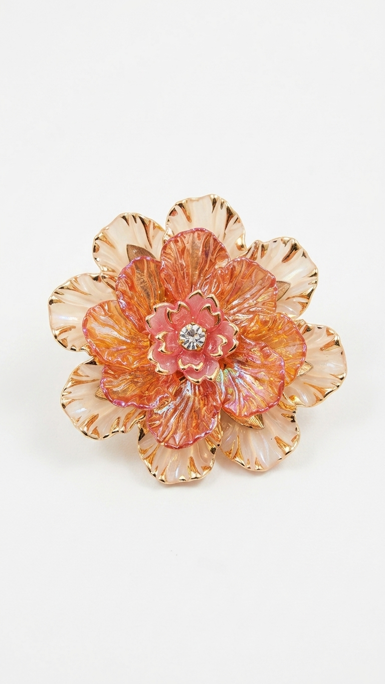 Floral Brooch Clips SN-01-0000302