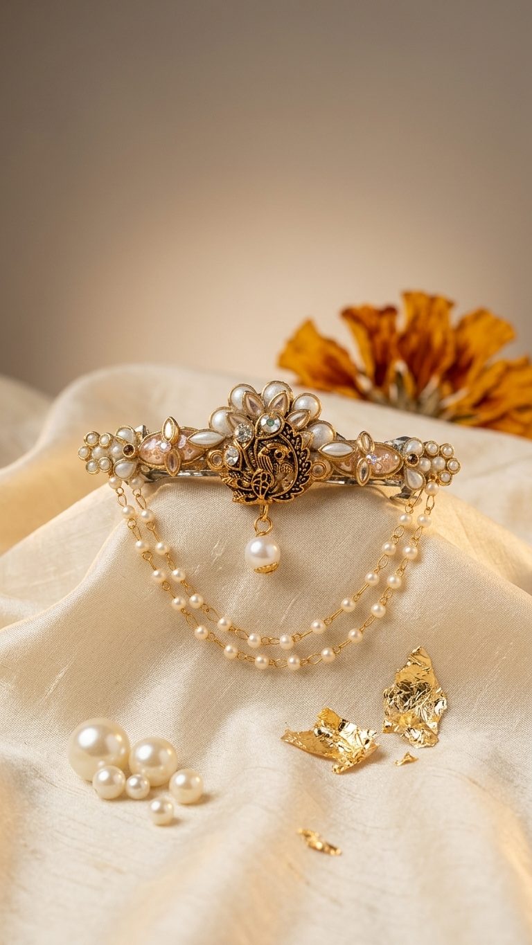 Elegant peacock clips SN-01-0000259