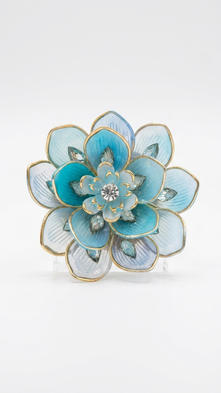 Floral Brooch Clips SN-01-0000292
