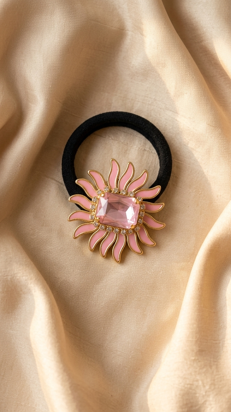 Small kundan Hair ties SN-01-0000287