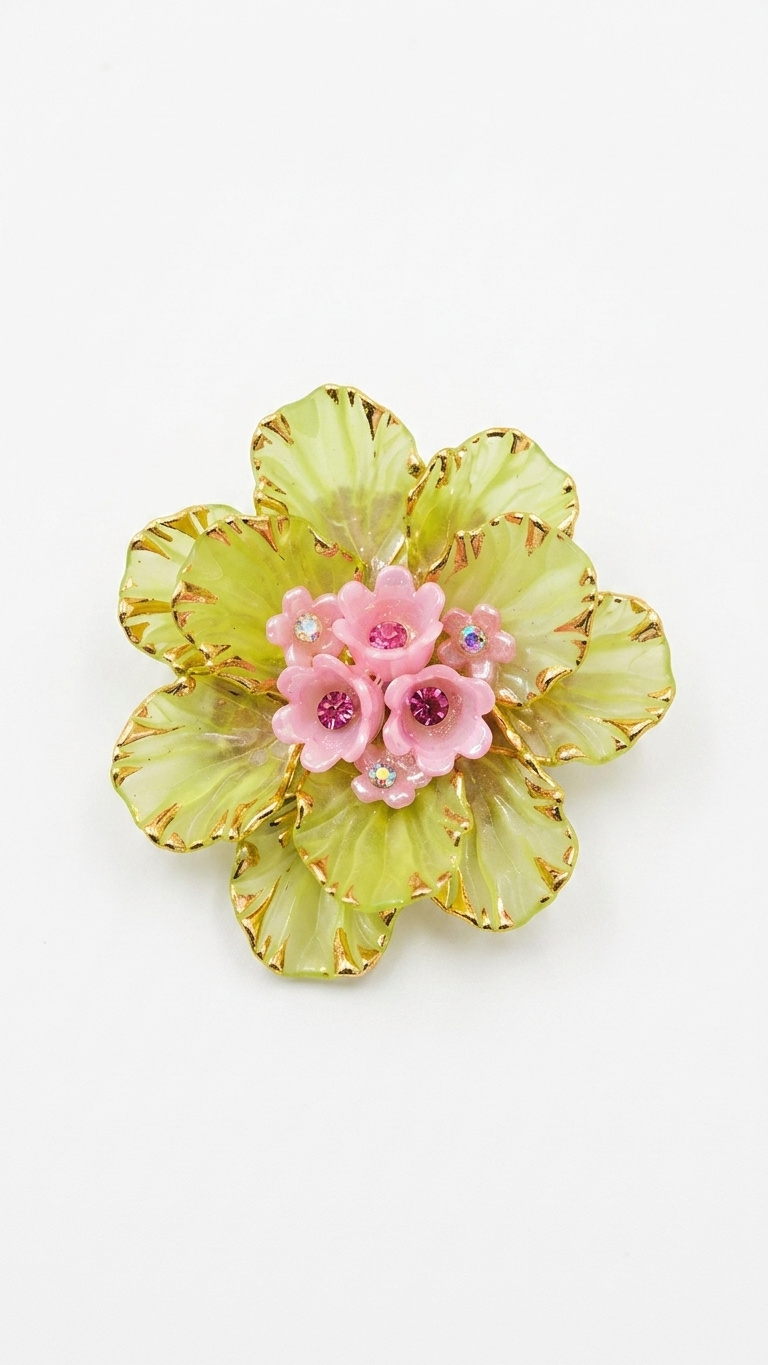 Floral Brooch Clips SN-01-0000294