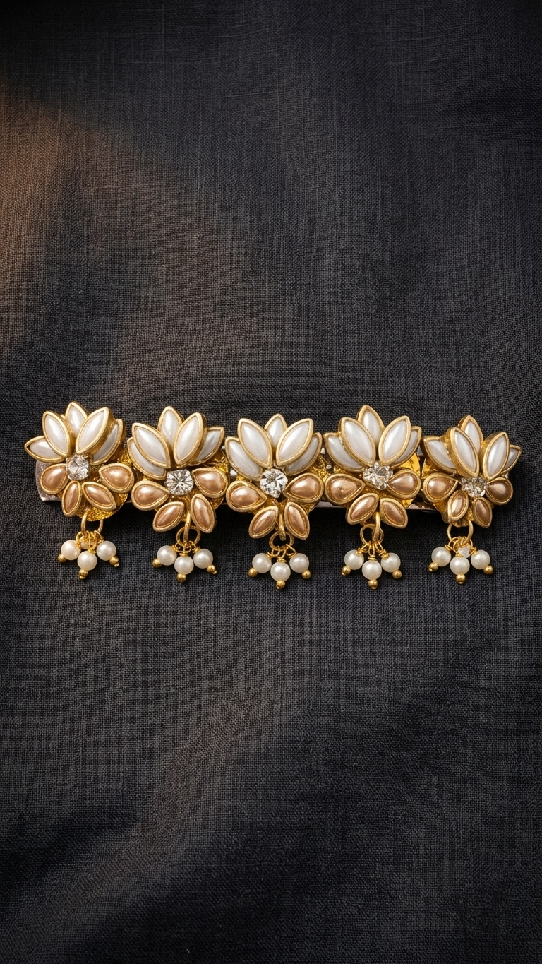 Kundan centre Clips SN-01-0000322