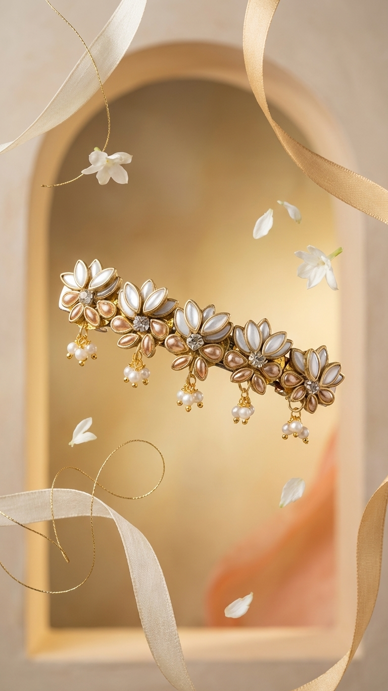 Kundan centre Clips SN-01-0000322