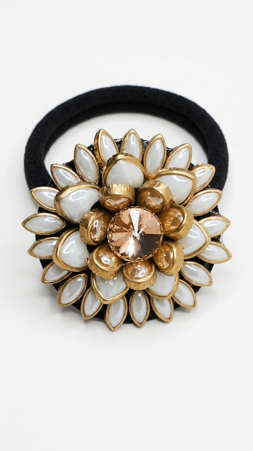 Big Kundan Hair Ties SN-01-0000329