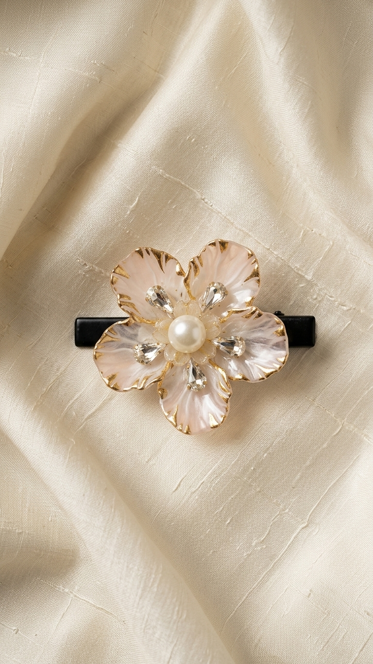 Big Kundan Hair Ties SN-01-0000323
