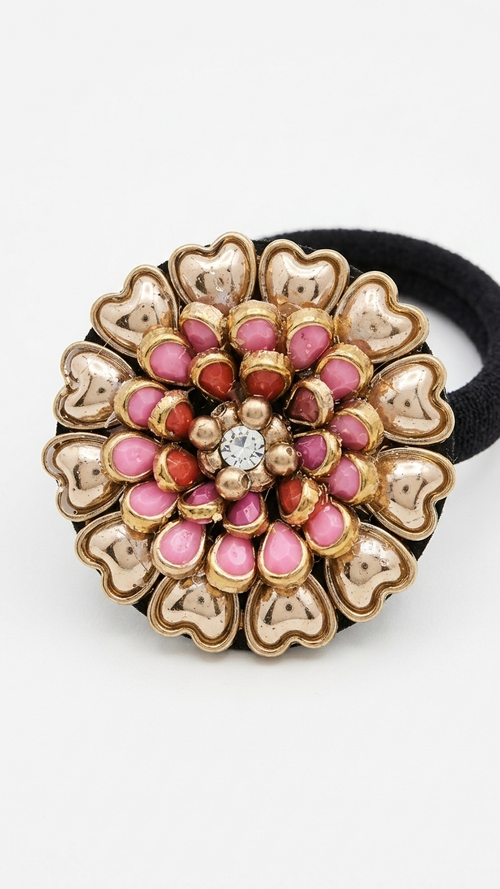 Big Kundan Hair Ties SN-01-0000330