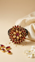 Big Kundan Hair Ties SN-01-0000324
