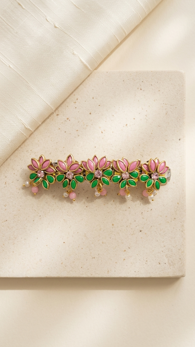 Kundan centre Clips SN-01-0000319