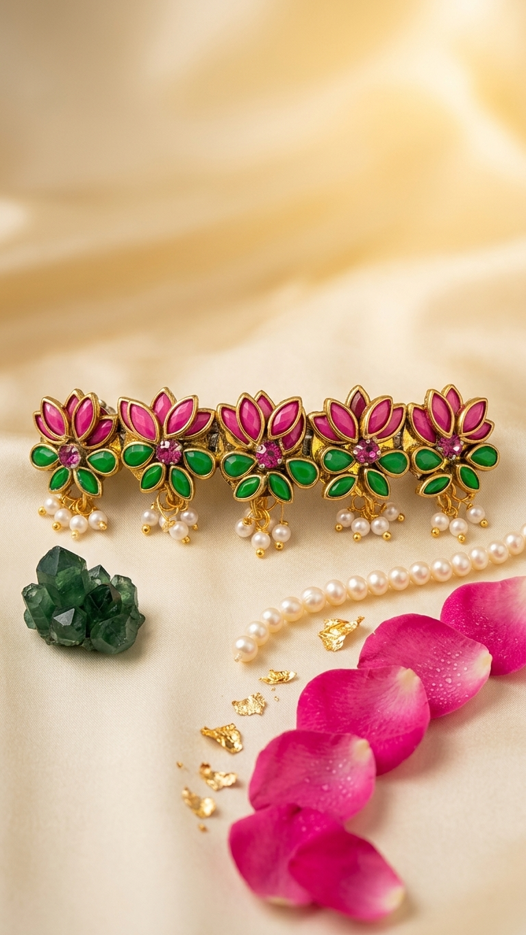 Kundan centre Clips SN-01-0000320
