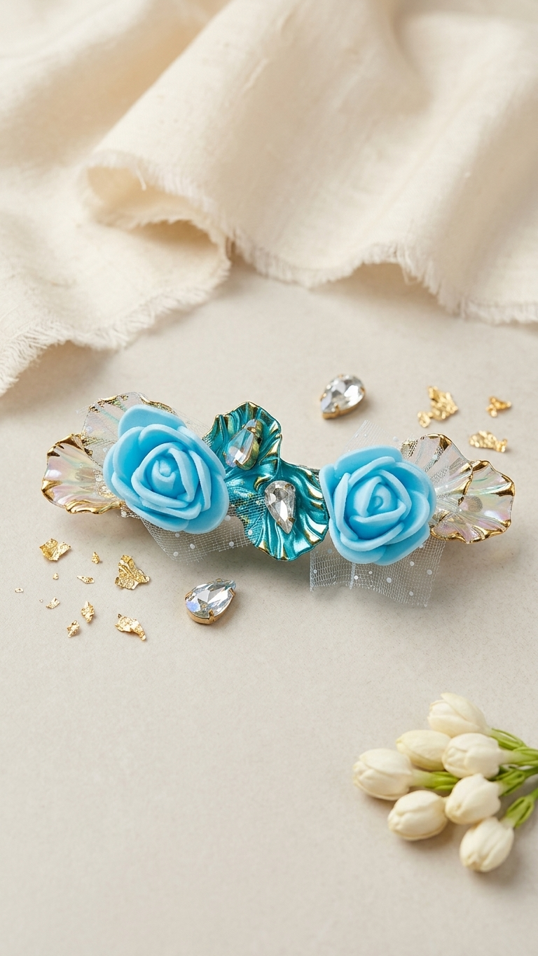 Floral clips  SN-01-0000326