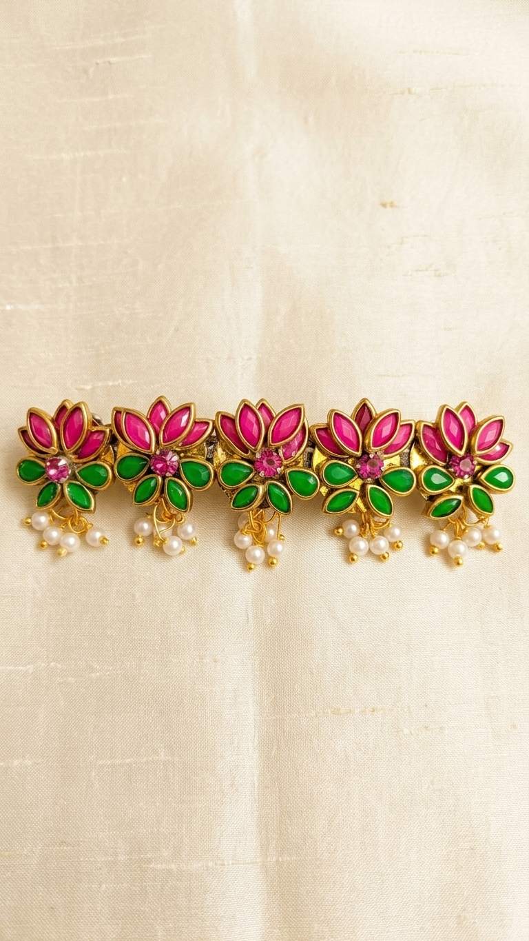 Kundan centre Clips SN-01-0000320
