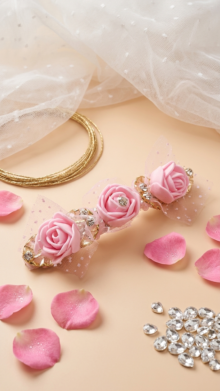 Floral clips  SN-01-0000327