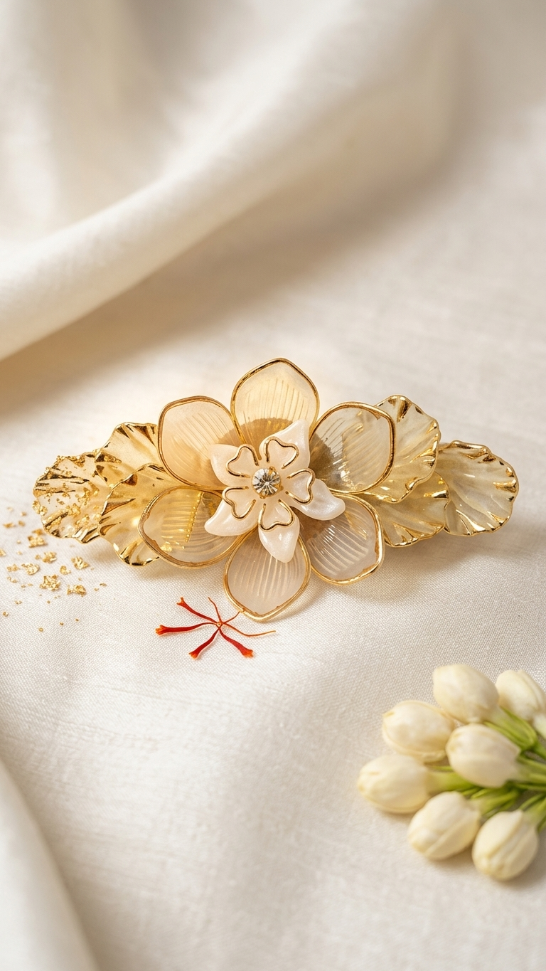 Floral Brooch Clips SN-01-0000342