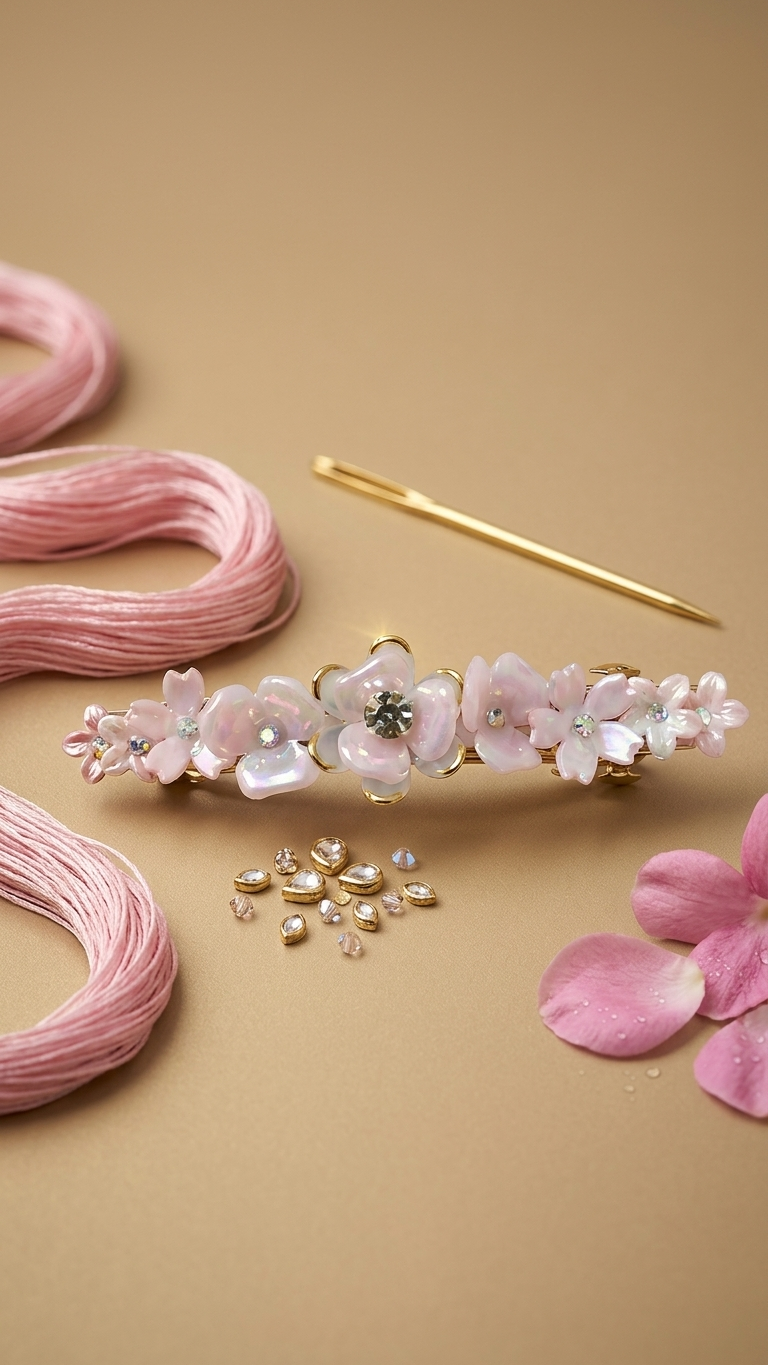 Floral Brooch Clips SN-01-0000343