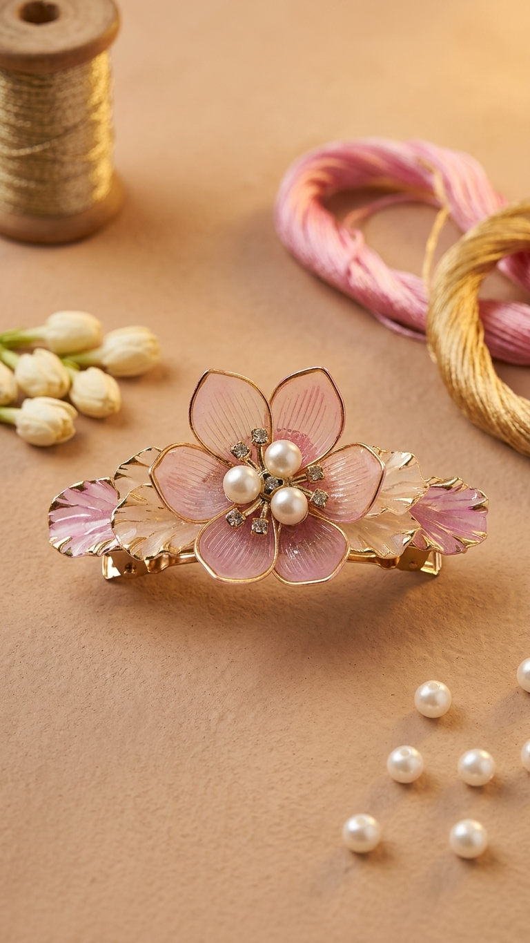 Floral Brooch Clips SN-01-0000340