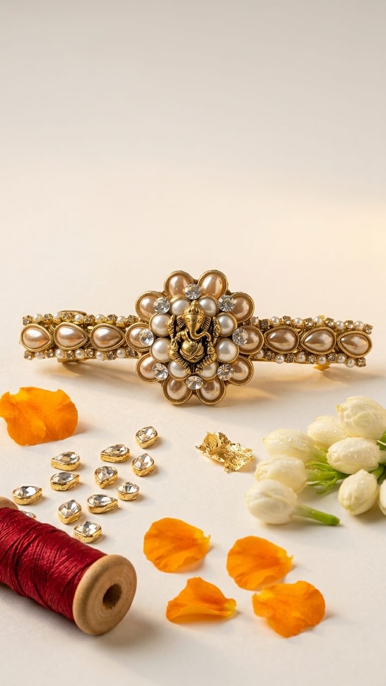 Ganesha themed hair accessories  SN-01-0000369
